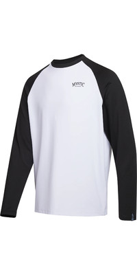 2024 Mystic Camiseta Hombre Bolt Manga Larga Quickdry 35001.23015 - Negro / Blanco